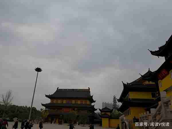 常州城市中心的天宁寺，历史悠久，誉为东南第一丛林